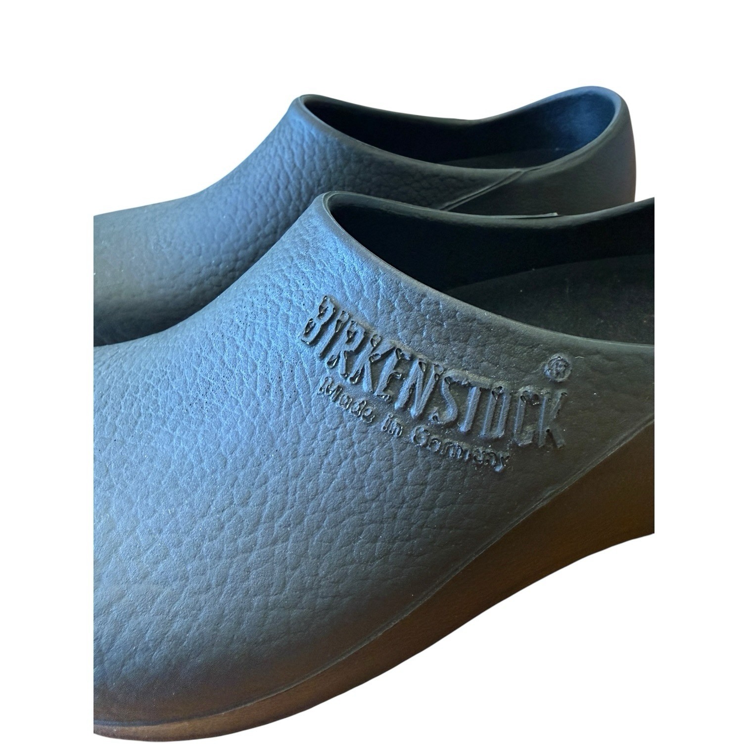 Birkenstock Profi Birki Clogs Unisex 10W/8M Black Slip-Resistant Slip On NWOB