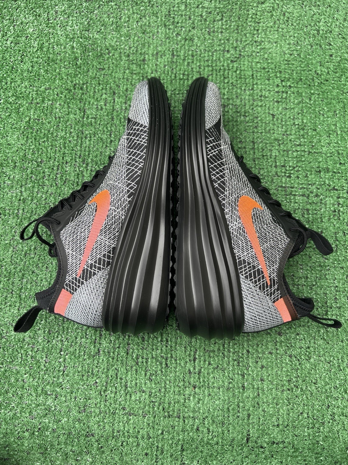 Sample Nike Lunar Elite Sky Hi Sneakers Womens Size 7 Wedge Shoes Used No Box