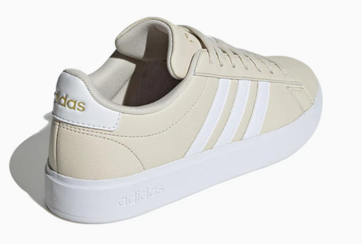 Adidas Grand Court 2.0 (GW9217) «Beige/White/Alumina» Women’s Sneakers