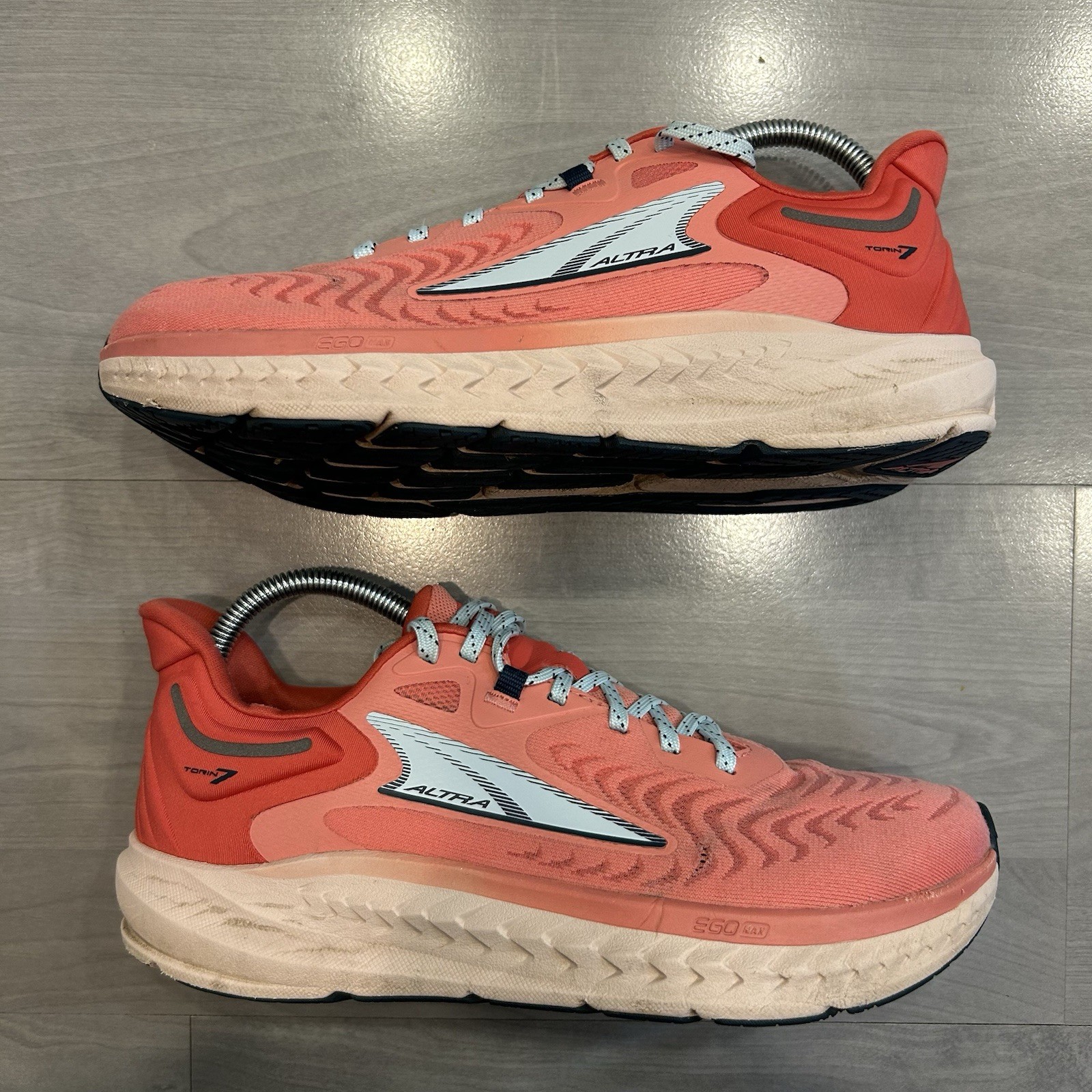 Altra Torin 7 Womens Size 9 Pink Red Athletic Running Walking Shoes Sneakers