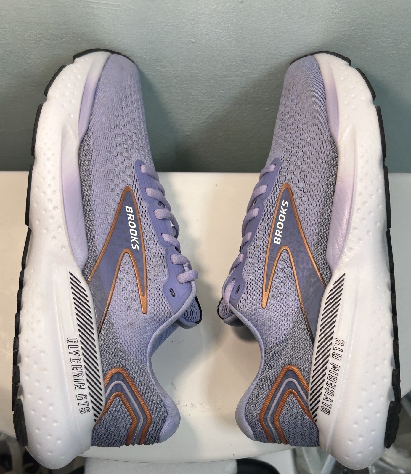 Brooks Women’s 10B Glycerin 21 Lavender Copper Medium B 1204081B544