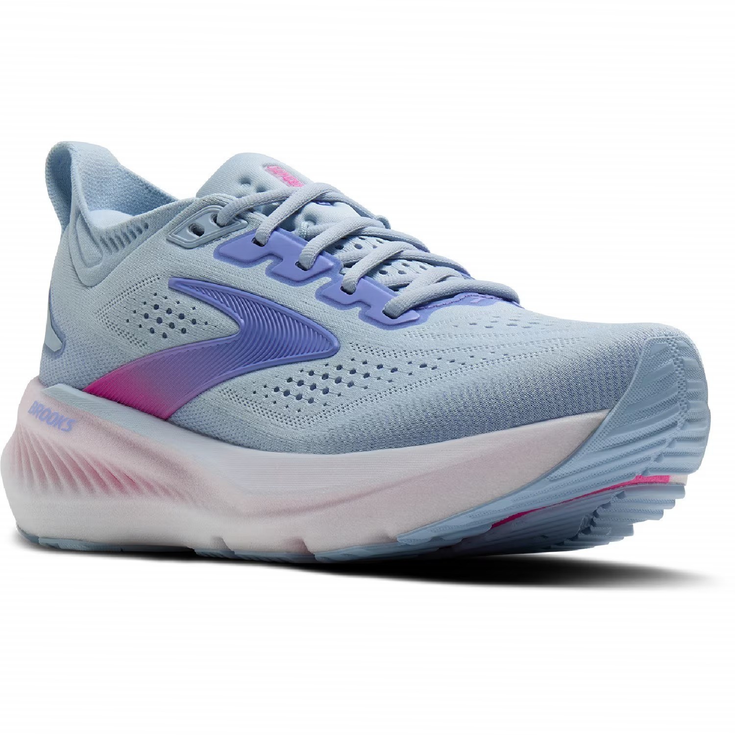 Brooks Women’s Glycerin 23 Running Shoes, Blue/Pink (NEW)