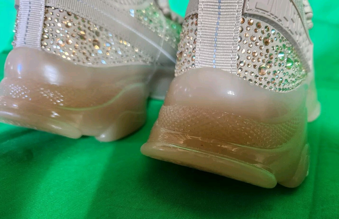 Steve Madden SM NY90 Women’s Maxima 08S1 Sneakers Shoes Rose GOLD Size 9.5 M
