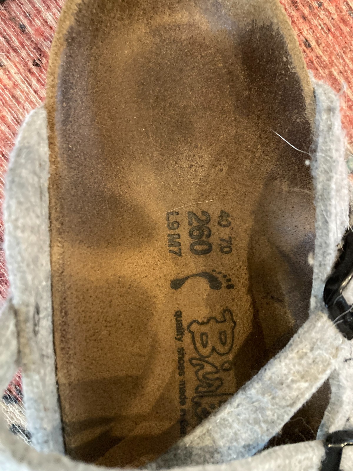Birki’s Dorian Mary Jane Paris Love Heart size 40 US 9 Clogs