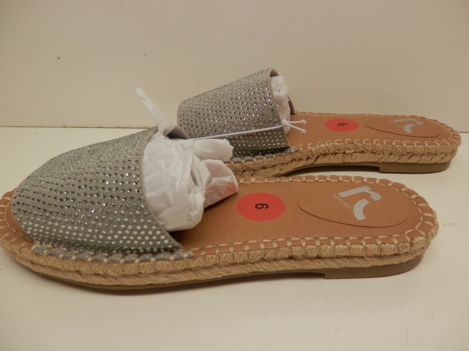 REPORT WOMENS SANDALS SIZE 6 MED.SILVER OR BLUSH CHOICE