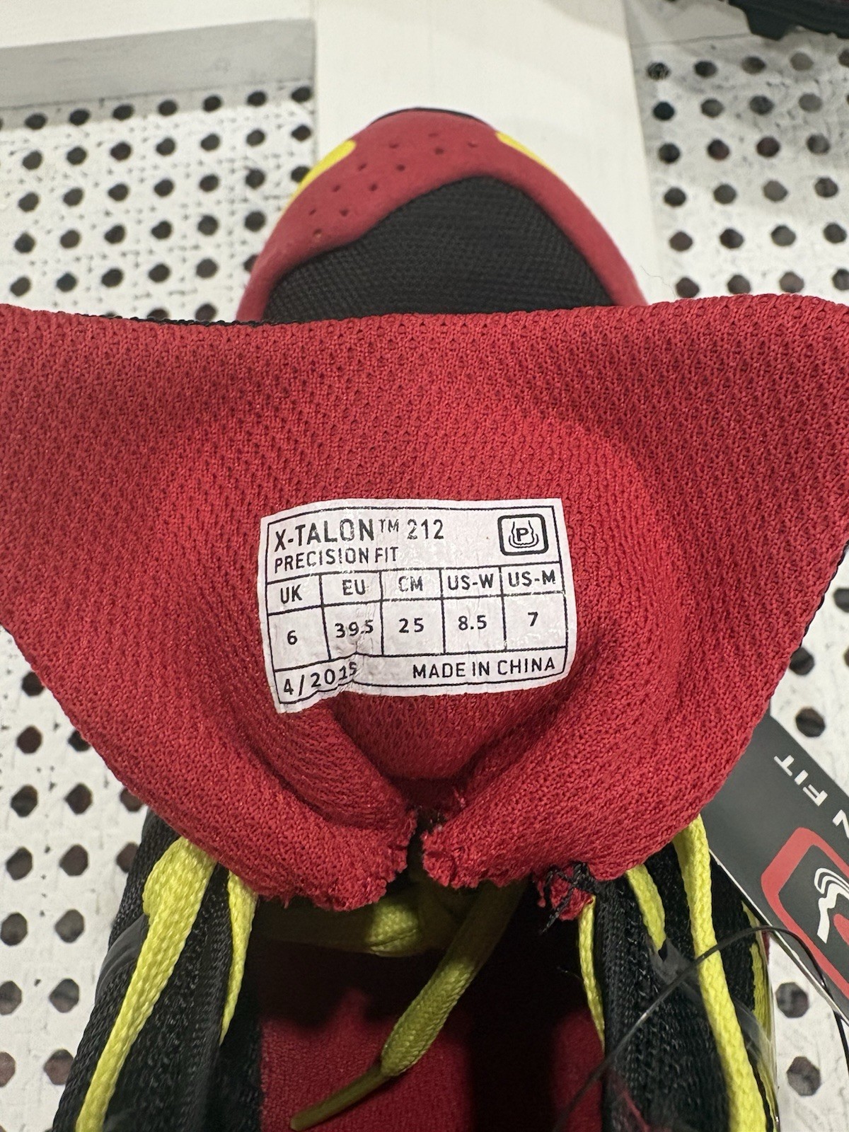 INOV-8 X-Talon 212 Trail Running Shoes Black/Berry/Lime Women 8.5 Men 7
