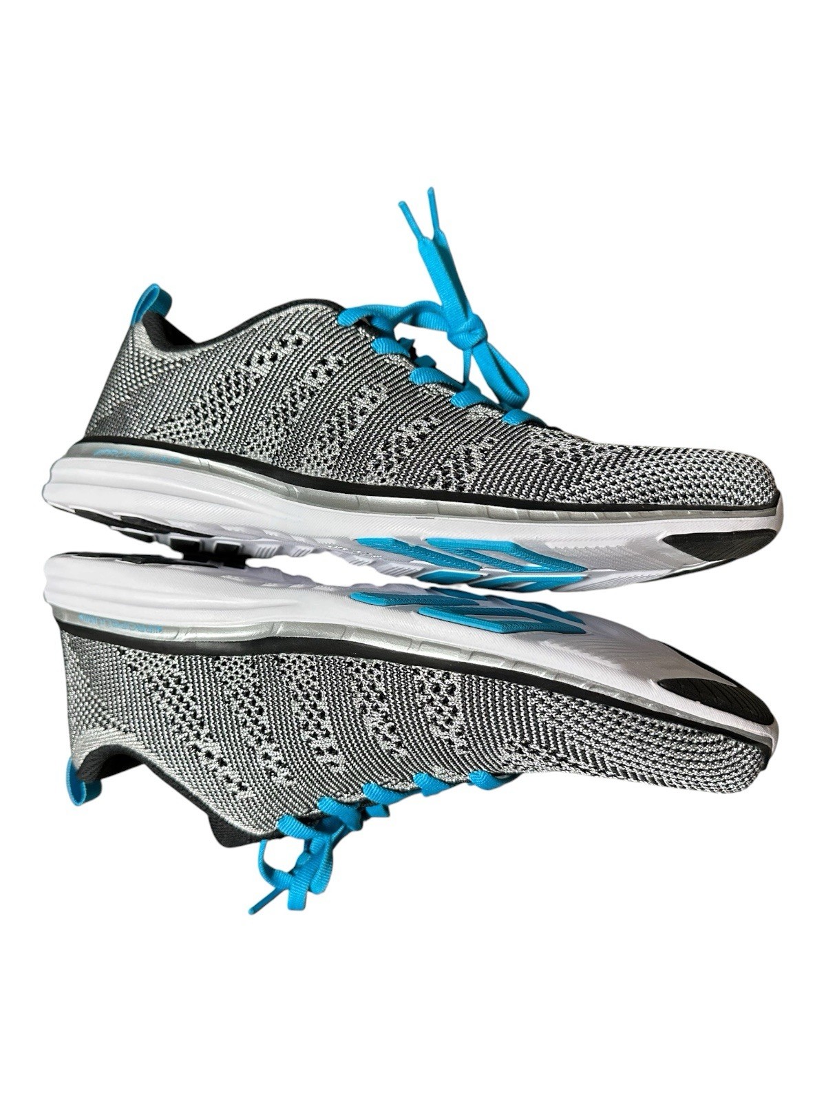 APL texhloom pro w 0819XC Silver And Black Women’s Running Shoes 8.5 NWOB