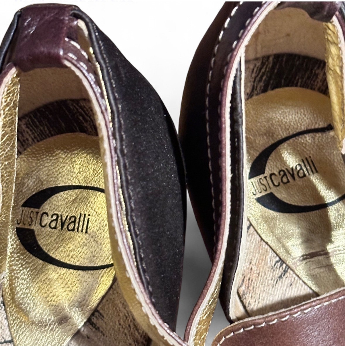 Roberto Cavalli Animal Print Stilettos EU 40/ US 9-9.5 in Original Bag
