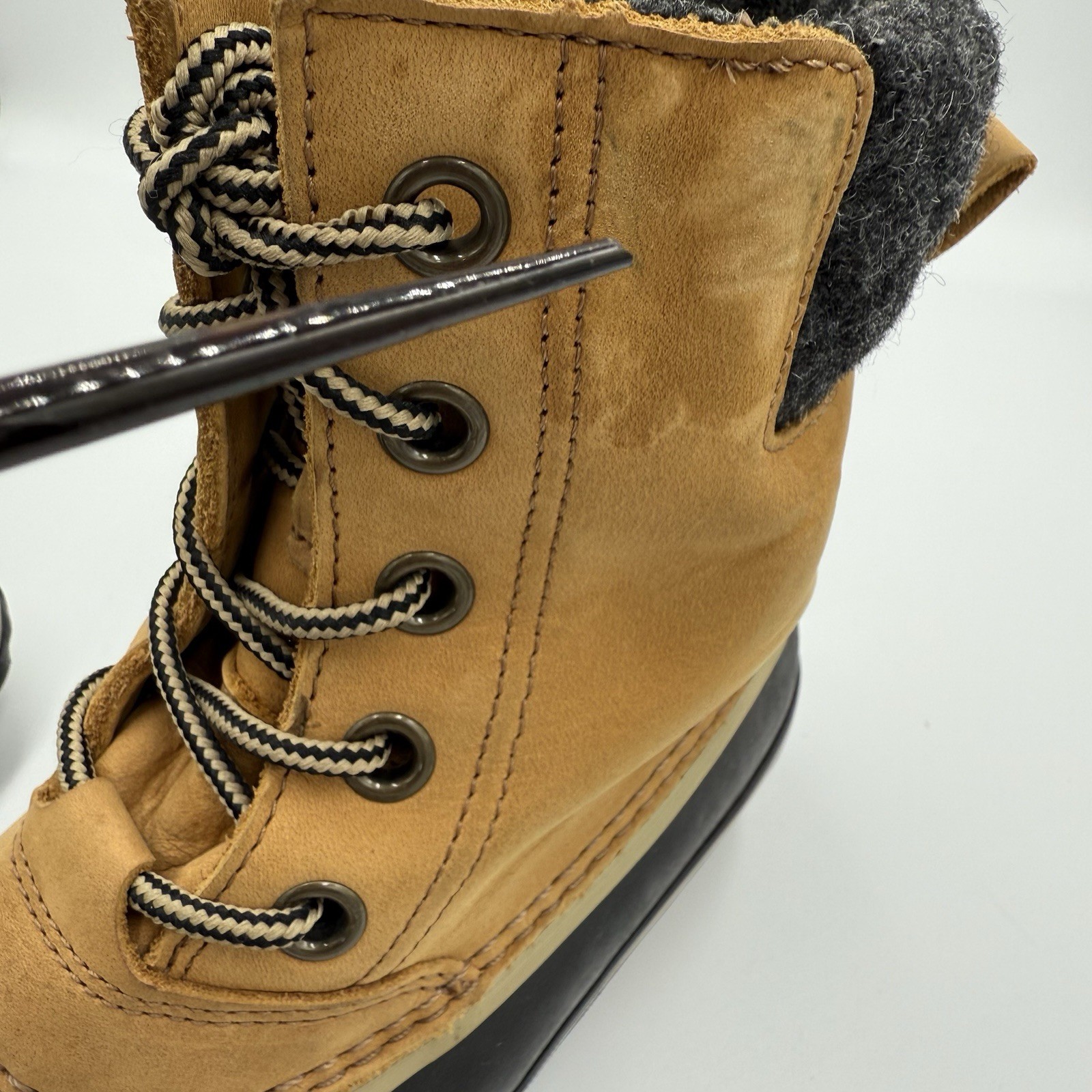 SOREL Slimpack II Lace Duck Ankle Winter Spring Boots Waterproof Women’s SZ 8.5