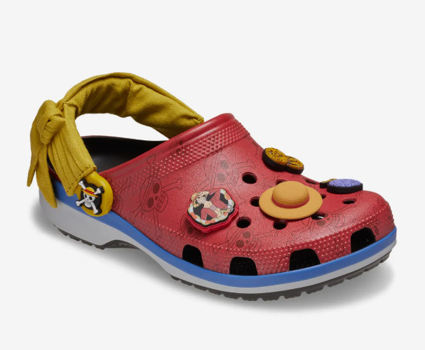 Crocs One Piece Luffy Classic Clog Unisex Casual Sandals Lifestyle Slipper NWT