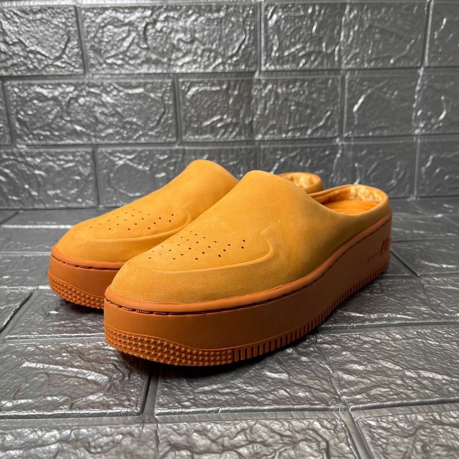 Nike Air Force Lover XX AO1523-800 Cinder Orange Mule Women’s US 7.5