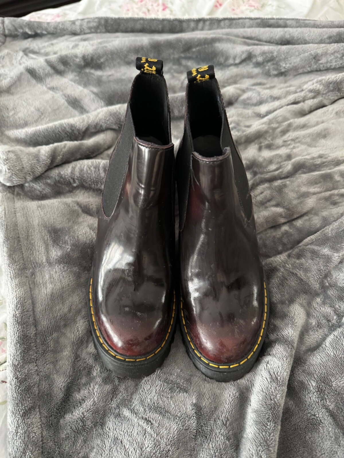 Dr. Martens AirWair 5 UK 3 EU 36 Leather Women’s Boots 9 US – Black