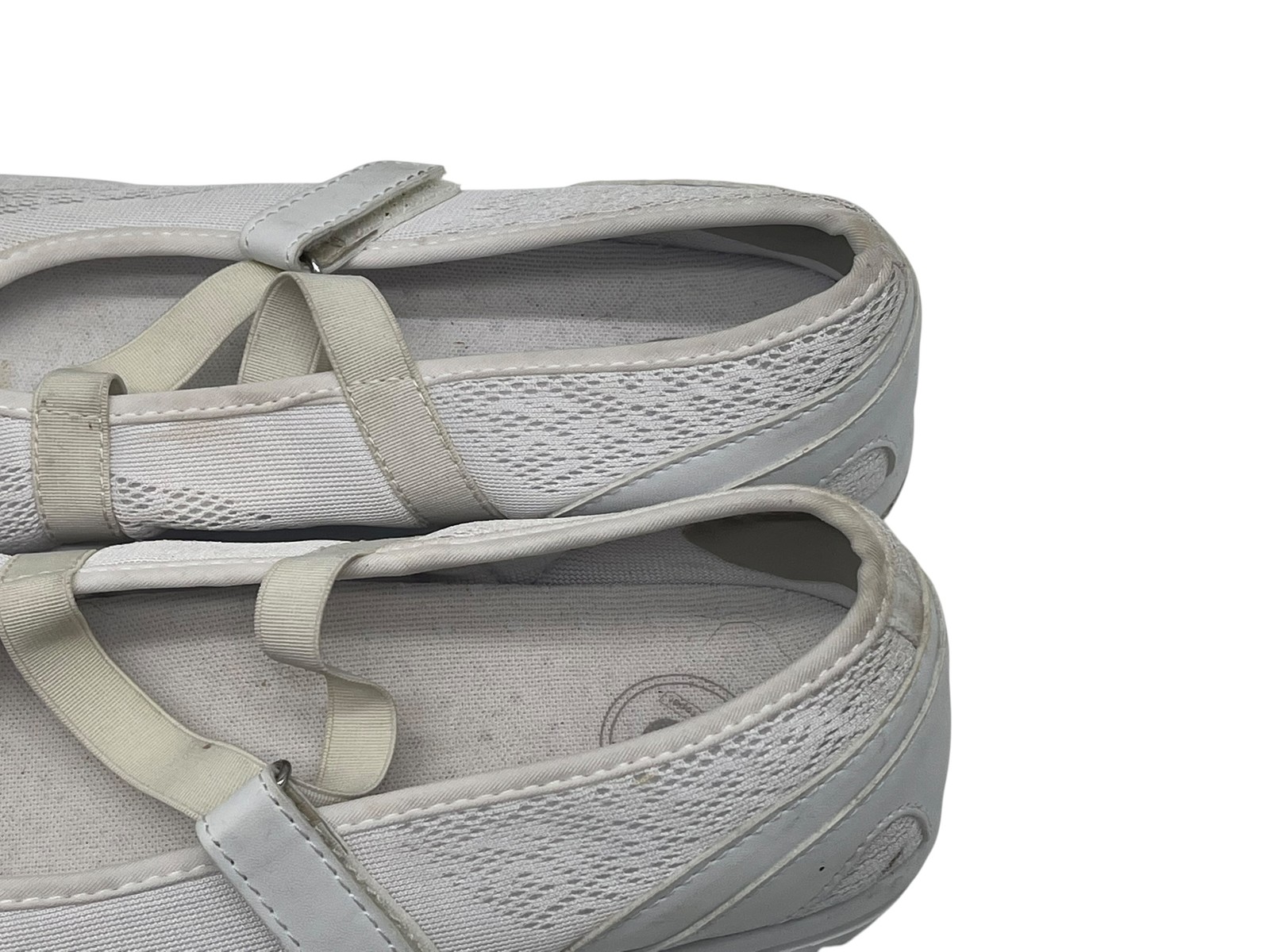 Propet TravelActiv Mary Jane Women’s 11 W White Mesh Walking Shoes W5103