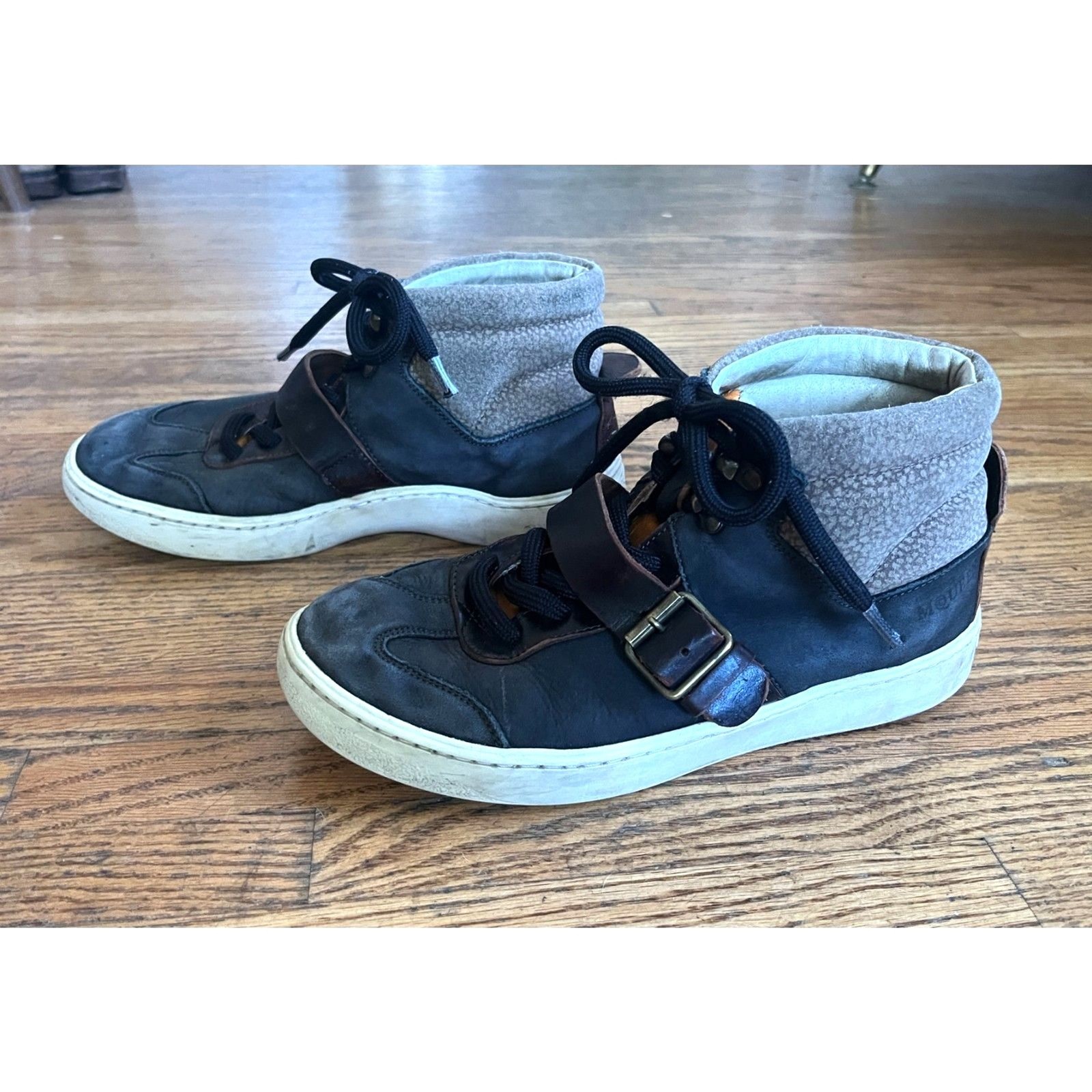 Alexander McQueen x Puma Gray High Top Sneakers Trainers Shoes Women’s Size 8