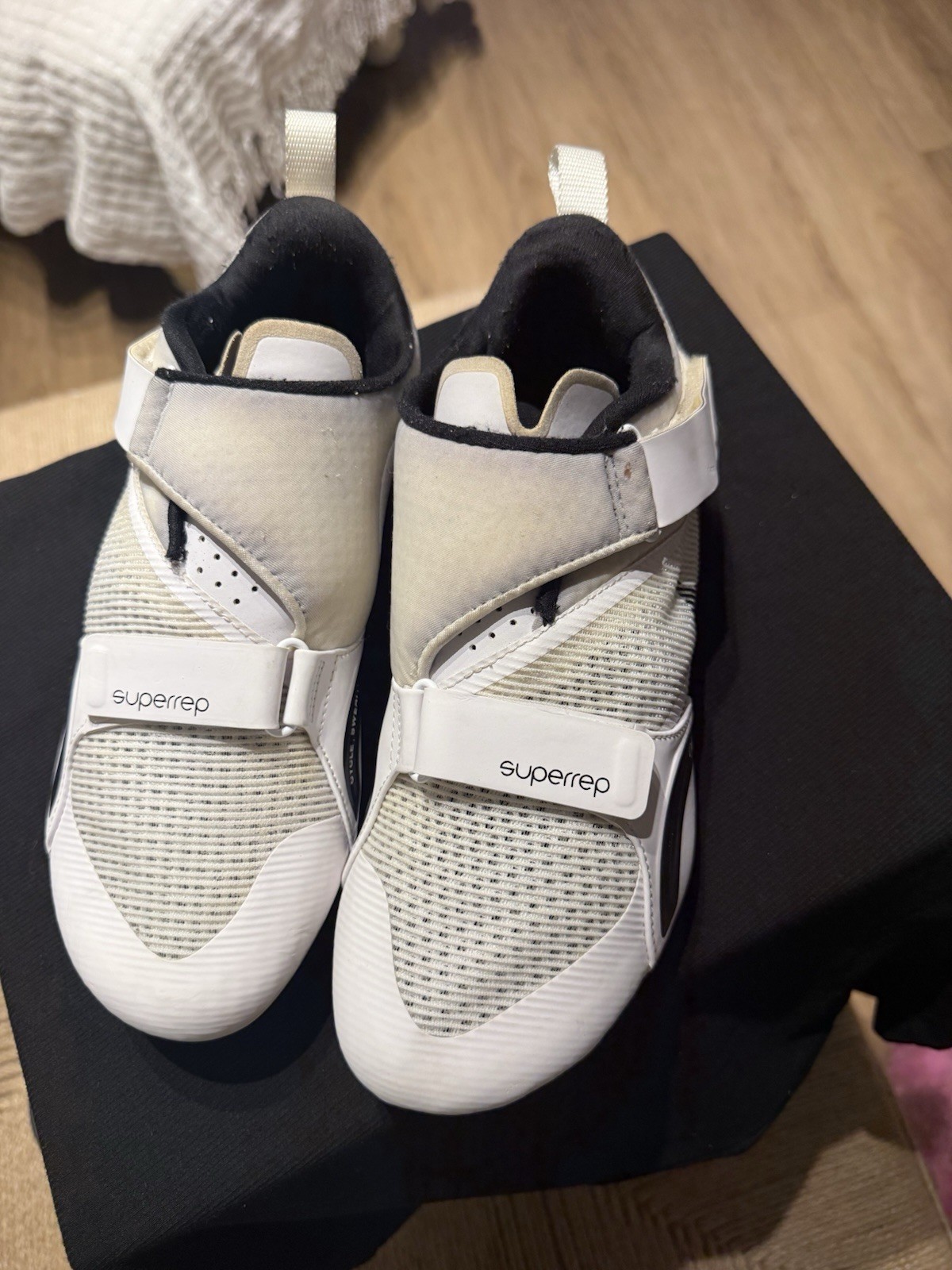 Nike SuperRep Cycle Women’s Shoes White/Black, Size 9