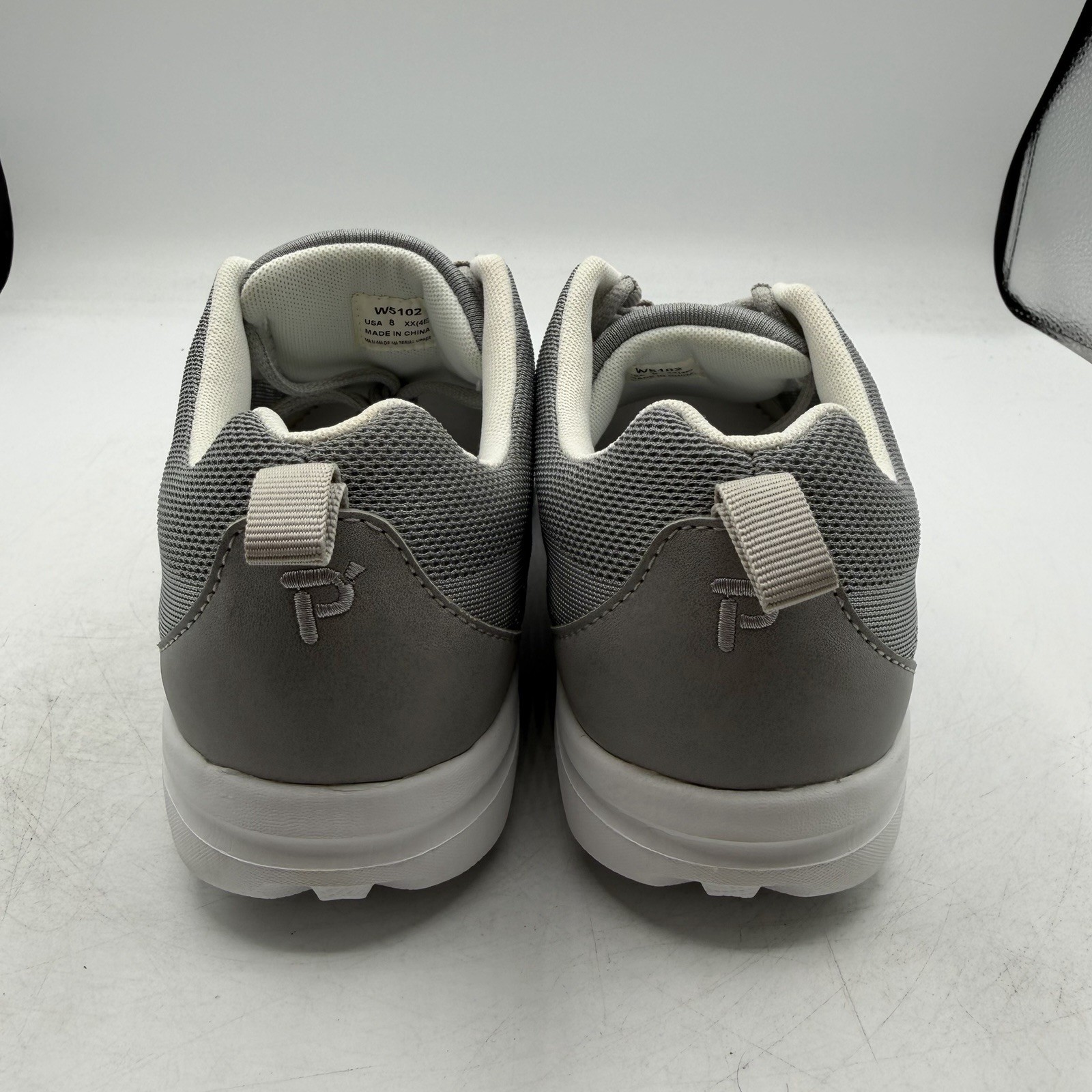 Propet TravelActiv Sneakers Womens Sz 8 XX(4E) WIDE Grey Comfort Shoes W5102