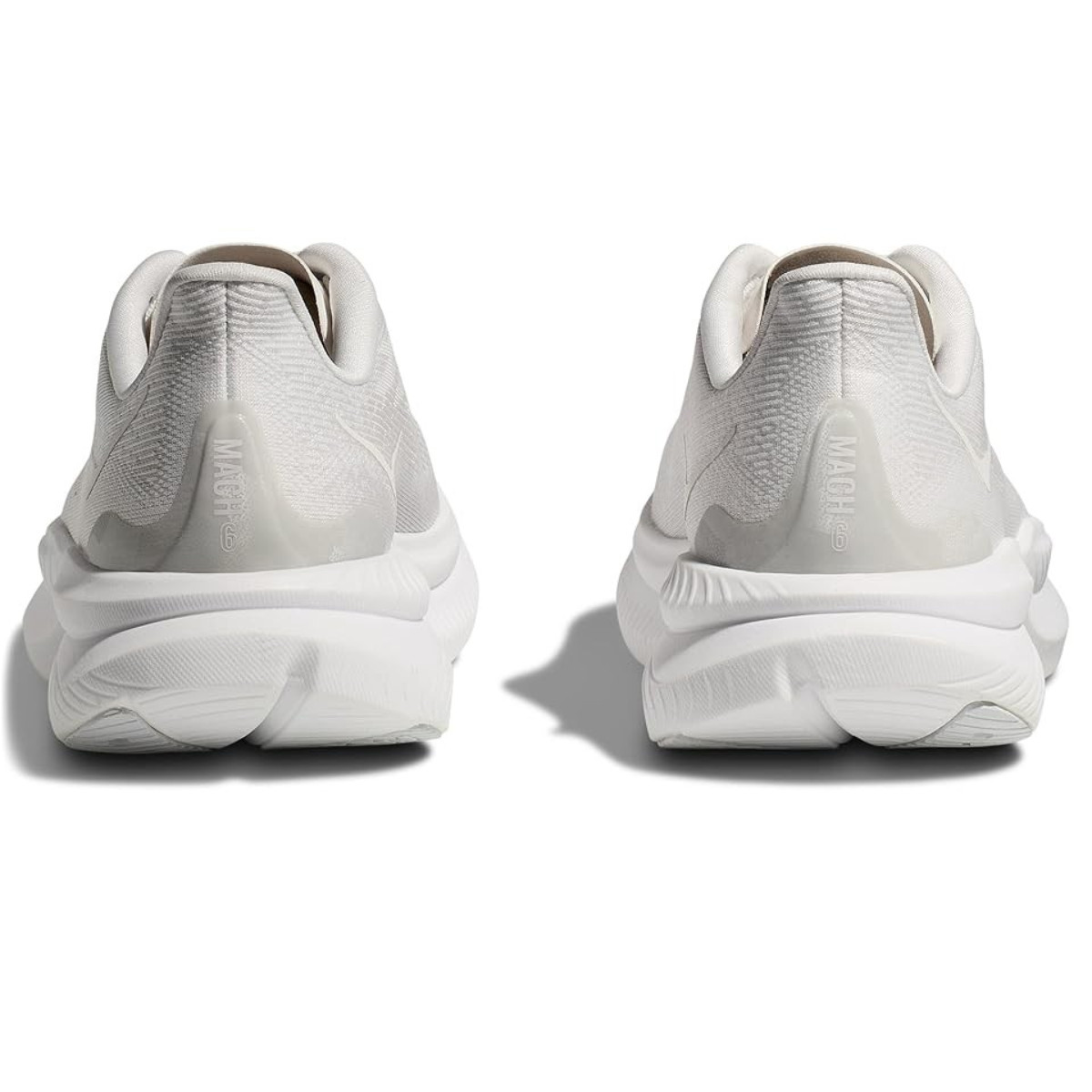 Hoka One One Mach 6 1164033/WWH Sneakers Womens US 6B White Running Shoes HAM584