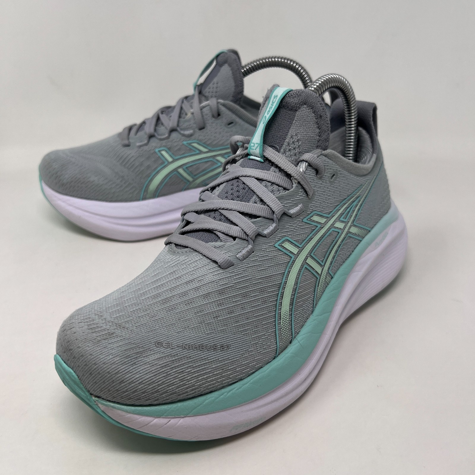 Asics Gel Nimbus 27 Running Shoes Womens Size 7.5 Sneakers Athletic Walking Gym