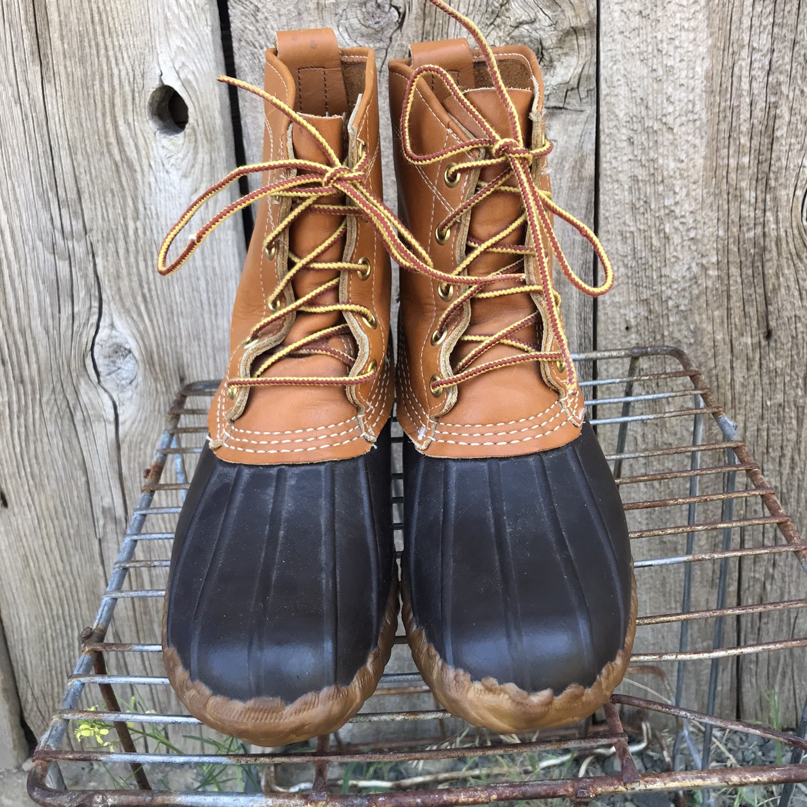 Vintage 80s L.L. Bean Maine Hunting Shoe Ladies Size 8 USA Made