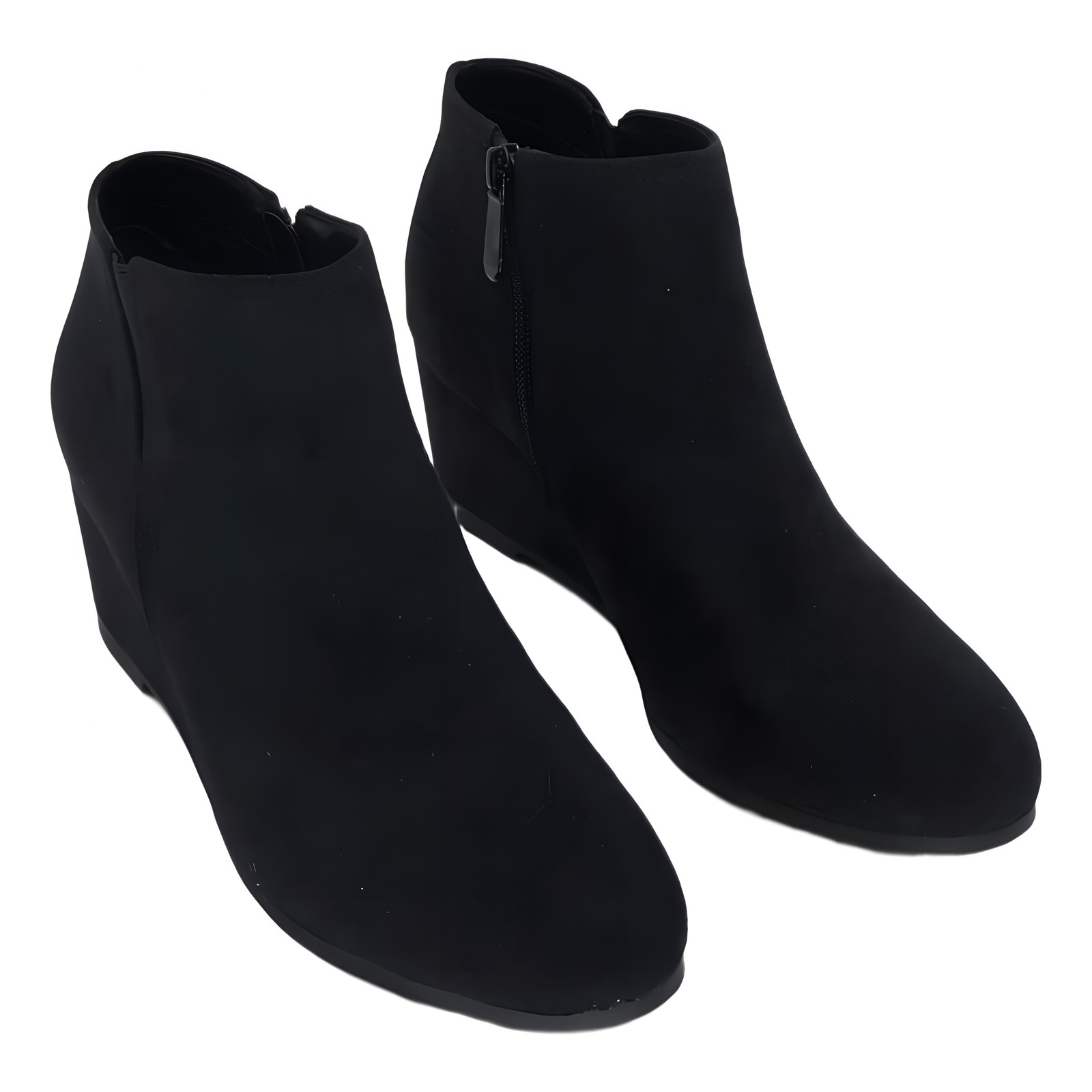 Style Co Women’s Poppyy 2.5in Wedge Bootie Black Beauty 8.5M