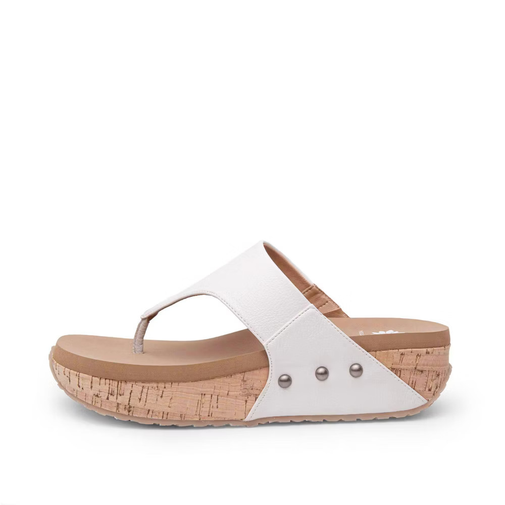 Women Bandini Flatform Sandal – Yellow Box – Black 7