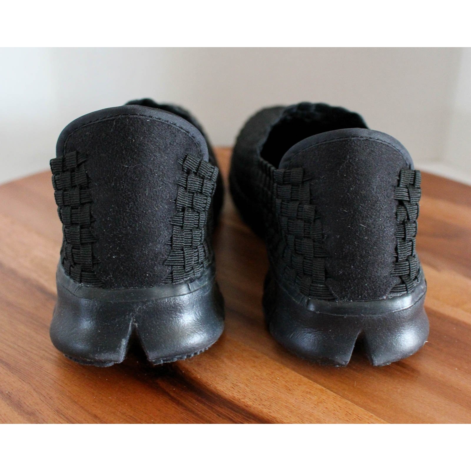 Corkys Shoes Size 7 Black Slip On Elastic Weave Comfort Sneaker Shoes Joann