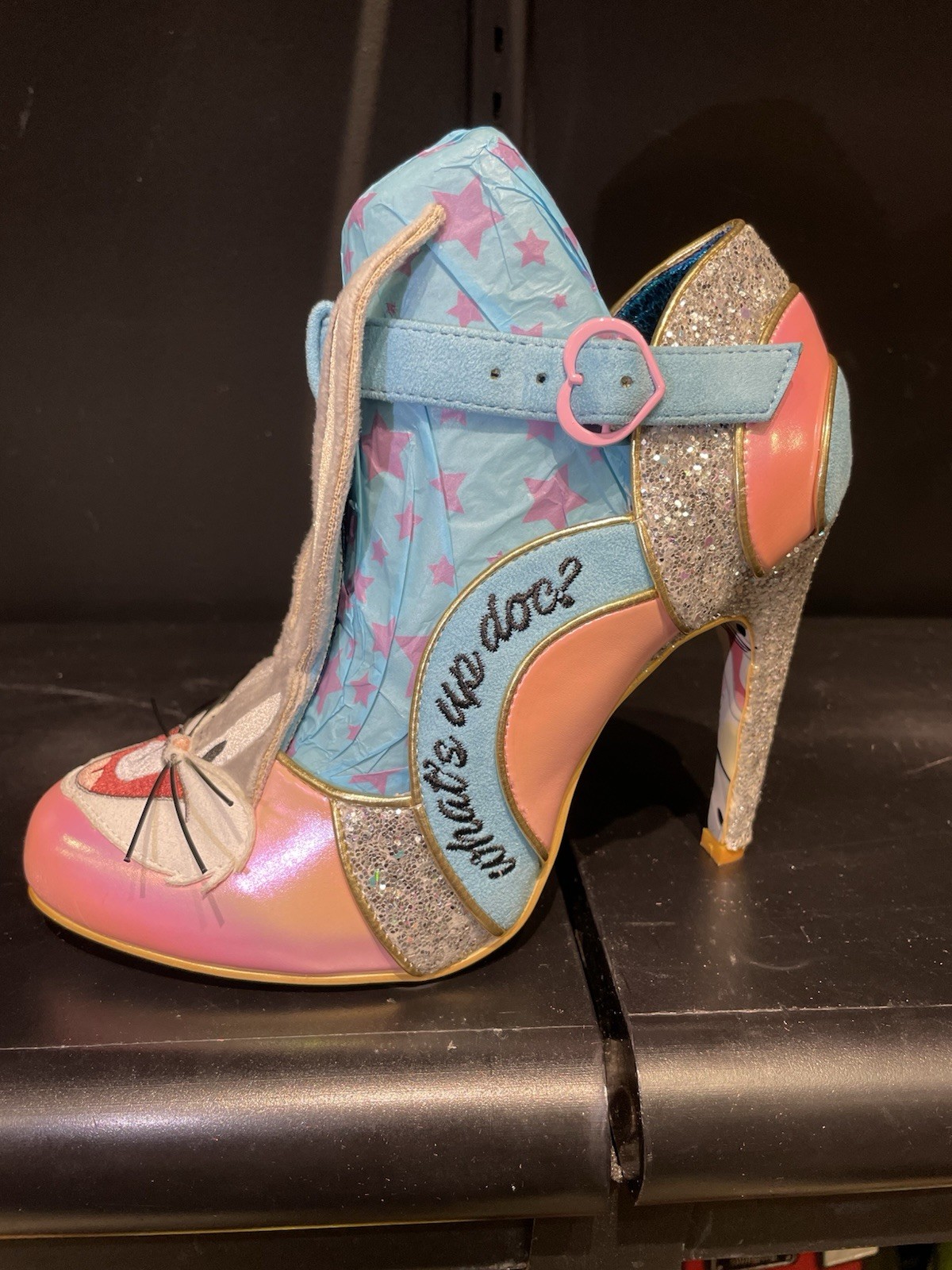 Irregular Choice Looney Tunes Bugs Bunny What’s Up Doc? Heels EU 37 US 6