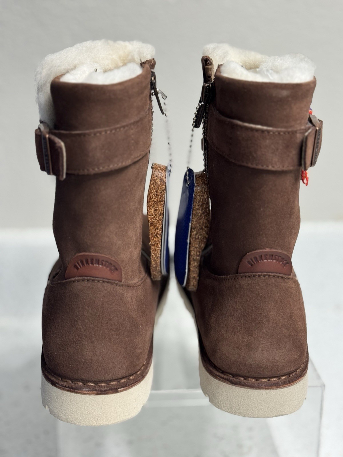 Birkenstock Westford Suede Shearling Espresso Brown Boots Women’s US 5-5.5 EU 36
