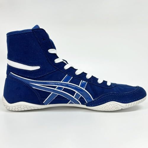 ASICS A524 Boxing/Wrestling Shoes(EX-EO TWR900 Successor)BluexBlue US6.5/24.0cm
