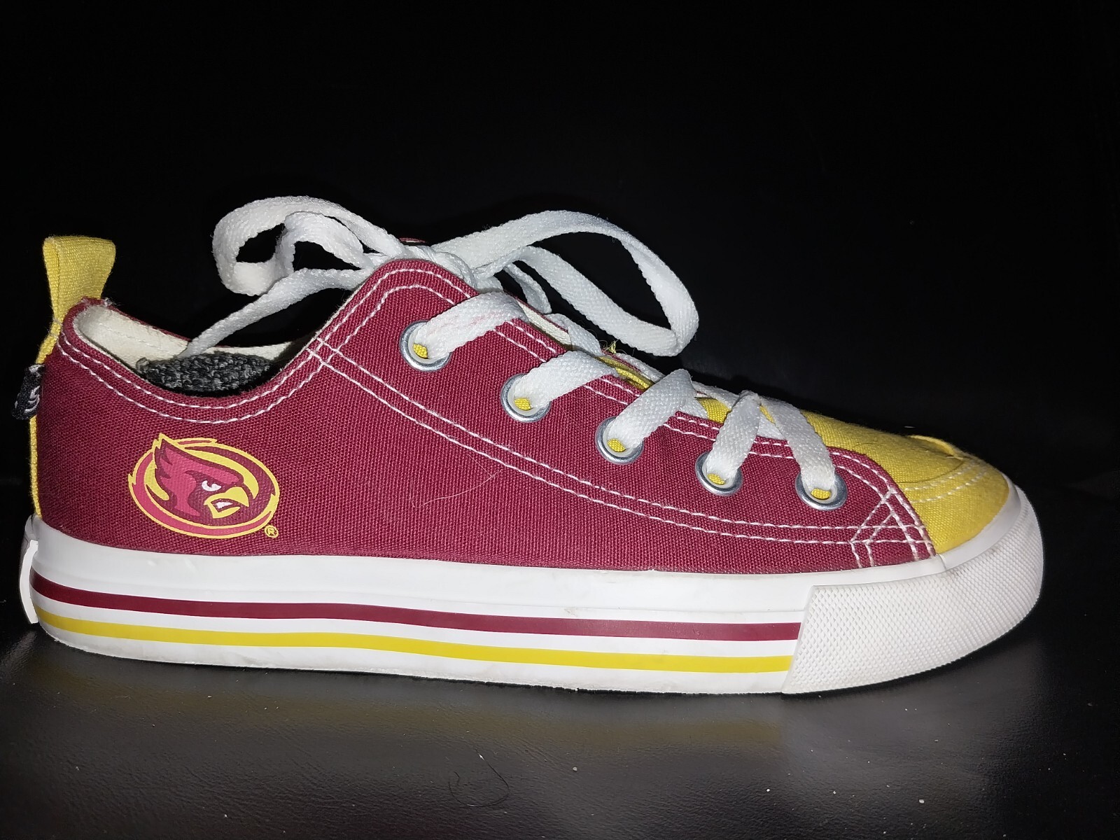 Skicks Iowa State Cyclones Low Top Sneakers Shoes UNISEX Size Womens 6 Youth 4