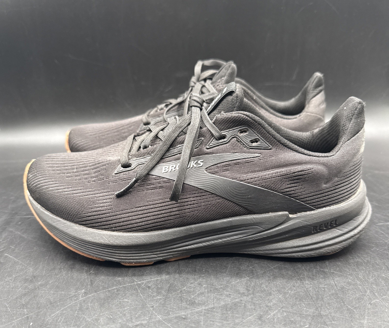 Brooks Revel 8 Womens Running Shoes Black Gum 1204561B072 Size 8 Medium B