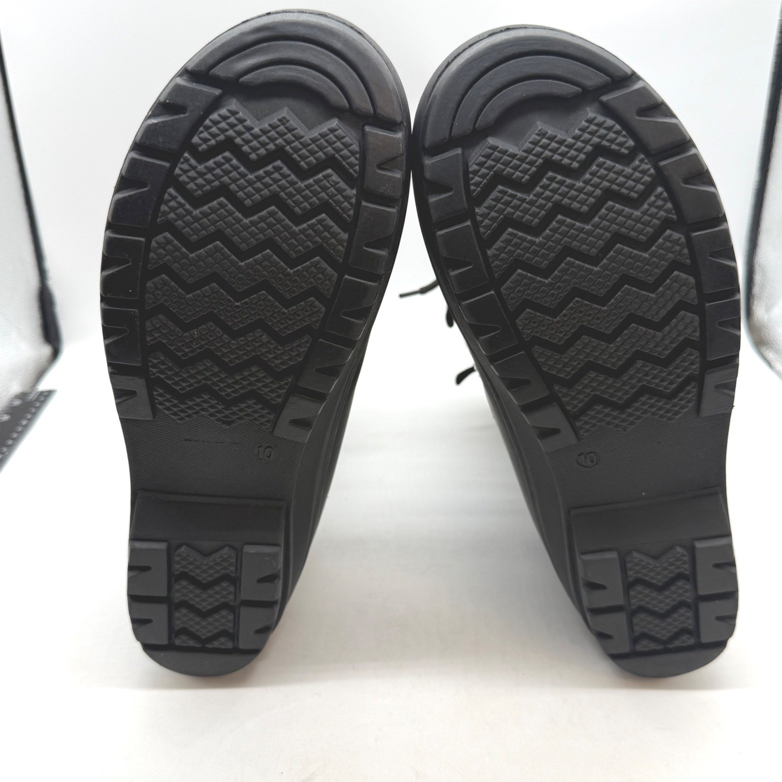 Dream Pairs Black Waterproof Faux Fur Insulated Winter Snow Boots Size 10