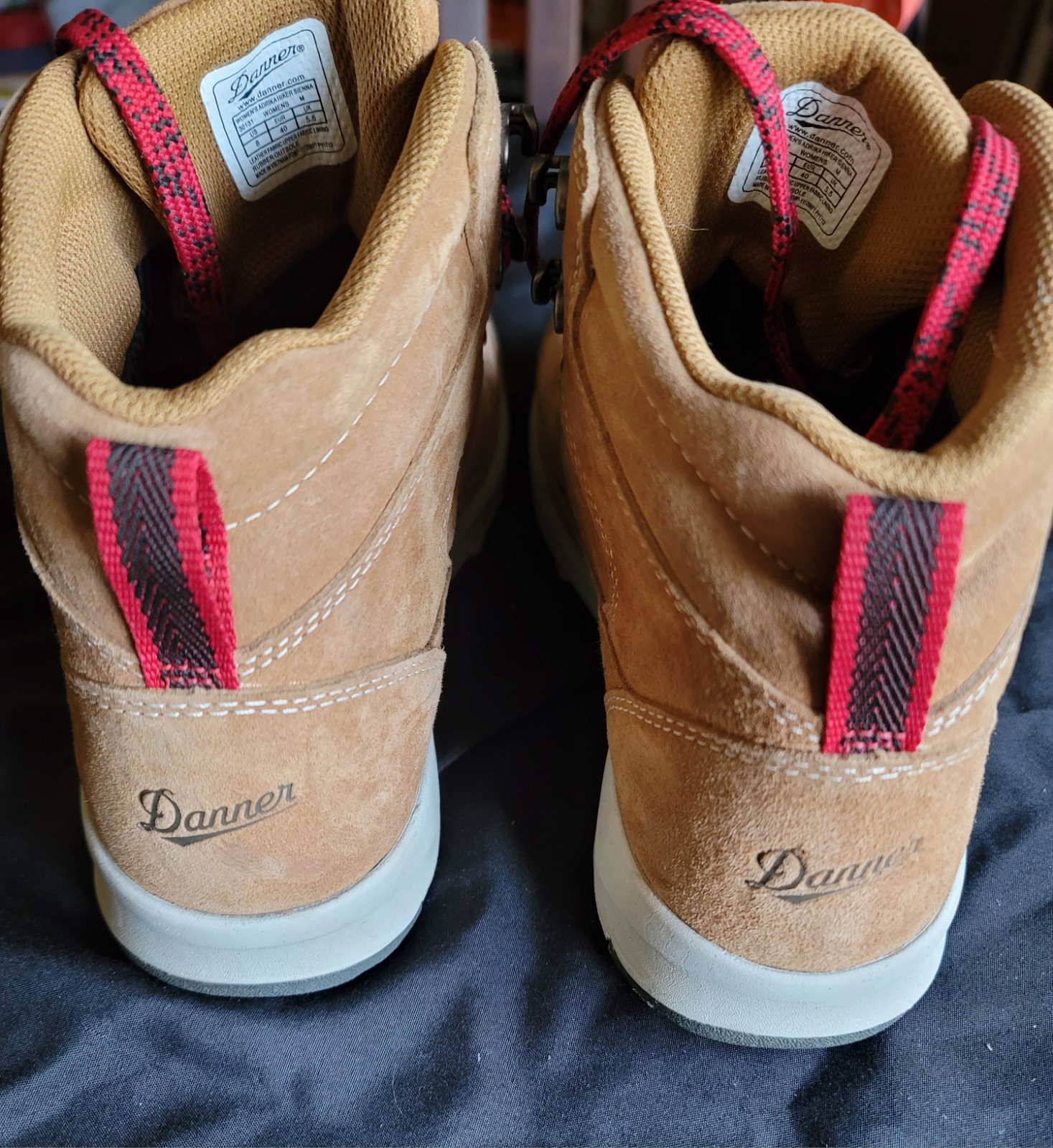 DANNER «Adrika» Hiker Sienna women’s waterproof suede hiking boot Size 8