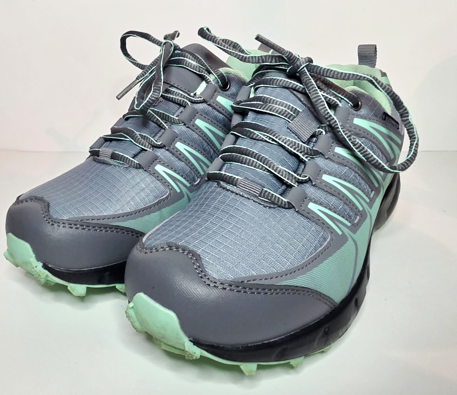 OUTJET Women’s Waterproof Hiking And Walking Shoes Lightweight Non-Slip Size 8