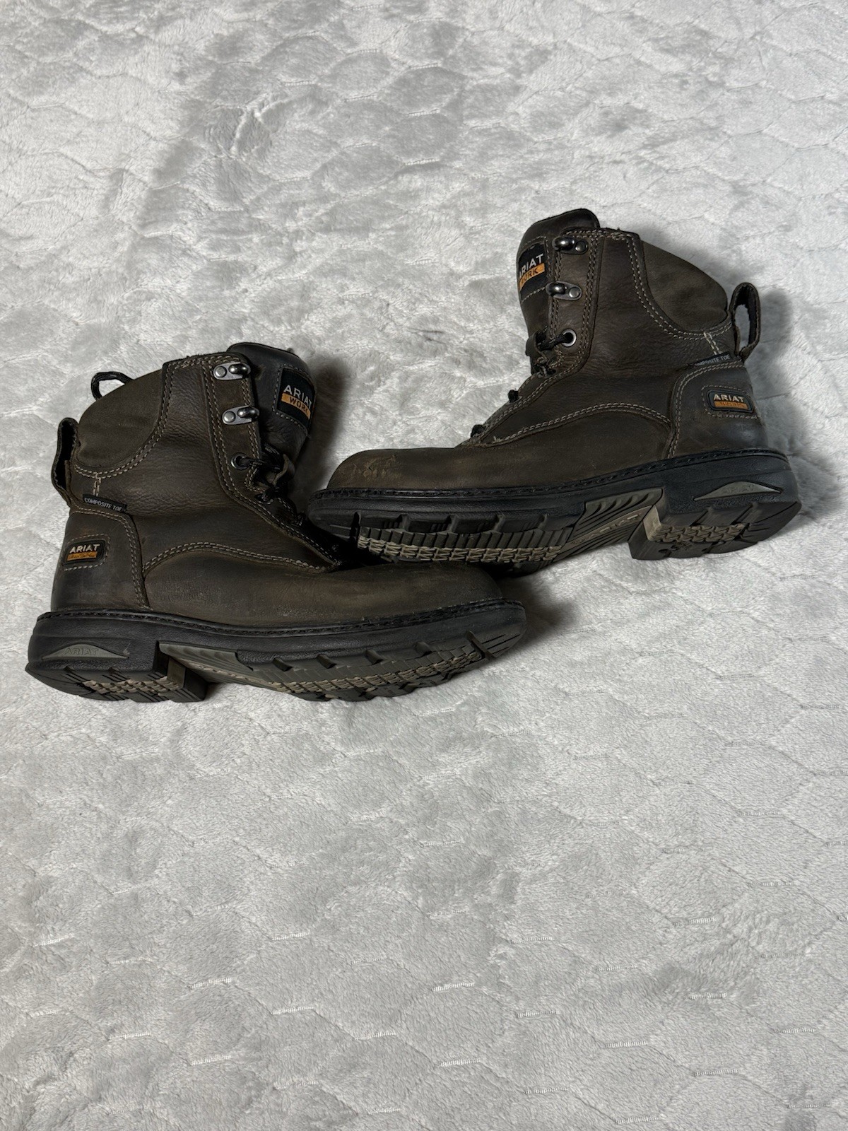 Ariat Work Boots Womens 6B Composite Toe EH Leather Workwear See Description