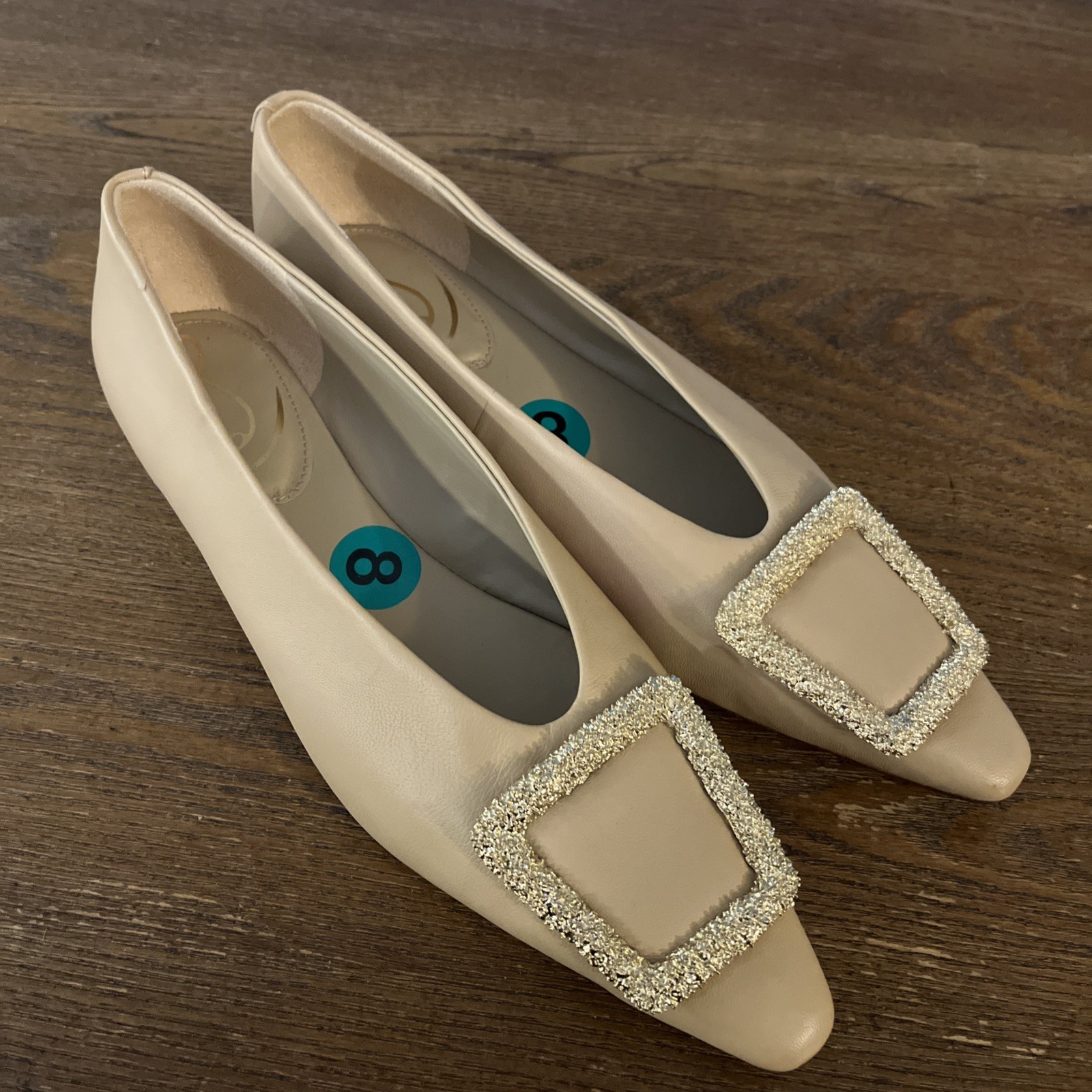 Sam Edelman Janina Macadamia Slip-Ons Size 8