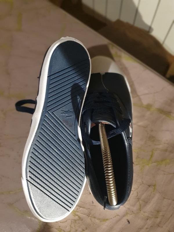 Women Lacoste Loafers Black Synthetic Leather 37.5