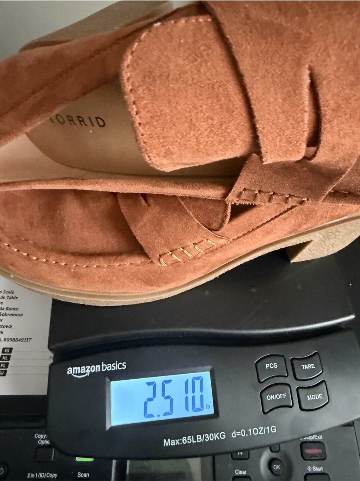 torrid Chestnut Suede Penny Loafers for Women