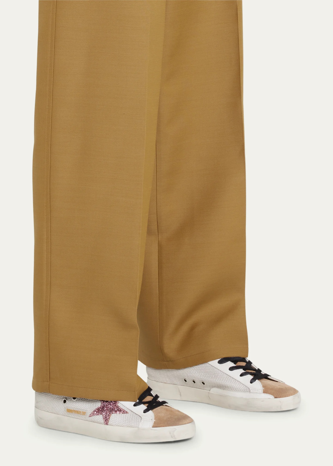 Golden Goose Superstar Sabot Net Glitter Slide Sneakers 4962- Retail $625