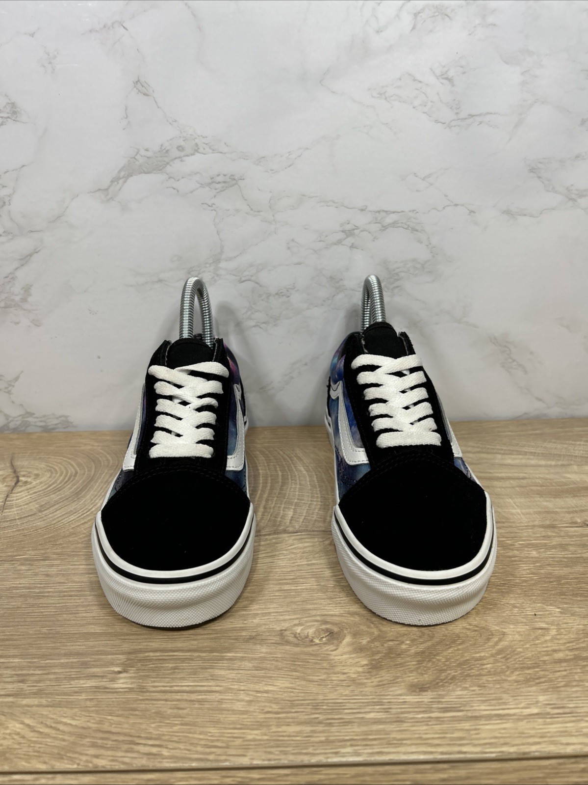 Vans Old Skool Unisex Galaxy Black Skate Women Shoes VN0A3WKTG4F Sz 5 New