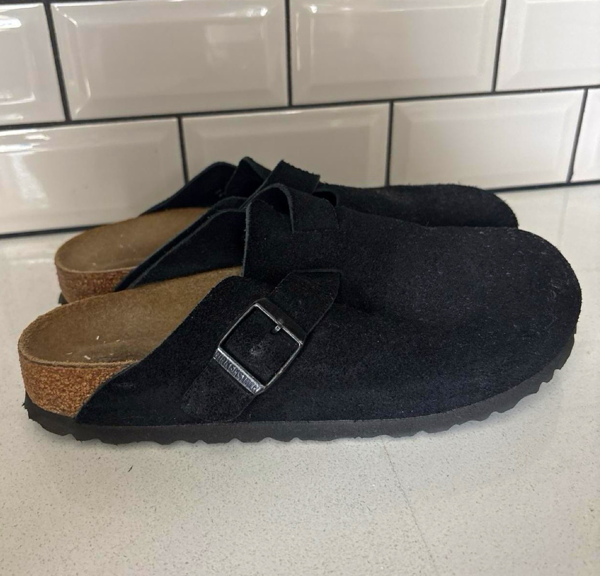 Birkenstock Black Boston Clog – Size – EU 39 – US Women’s 8 – Men’s 6