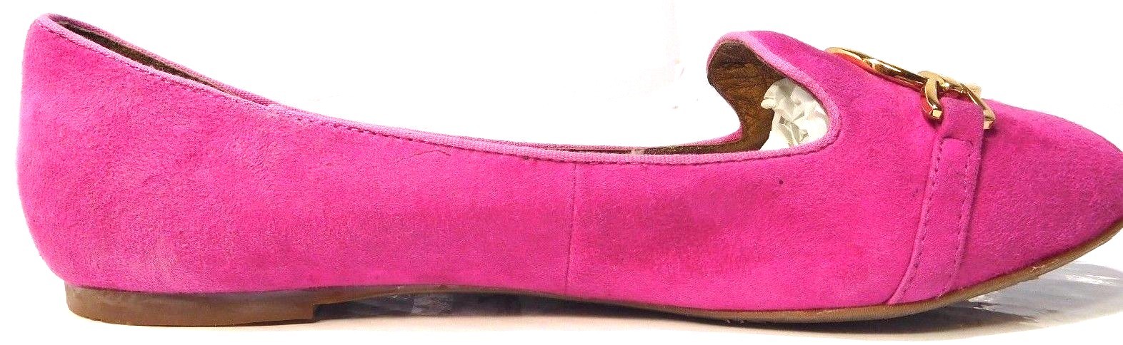Chocolat Blu Aries Flat Slip On Hot Pink Suede leather Size Varies NEW Limited!!