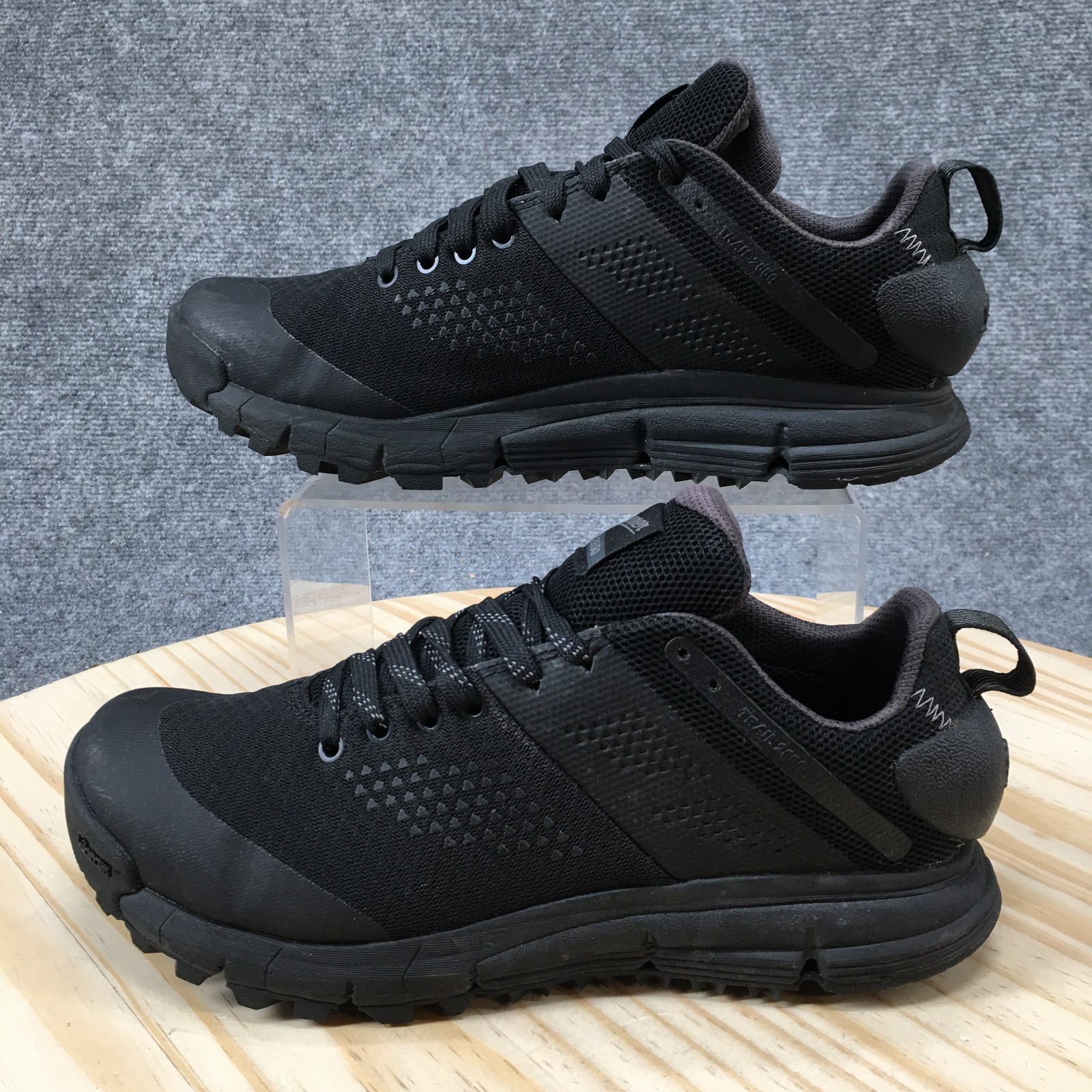 Danner Trail 2650 Hiking Shoes Womens 8 Black Shadow Mesh Vibram 460 Lace Up