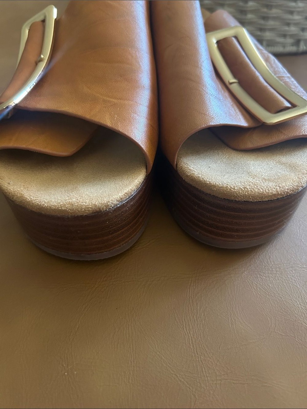 Kelsi Dagger Brooklyn Dover Platform Sandals Size 9 1/2