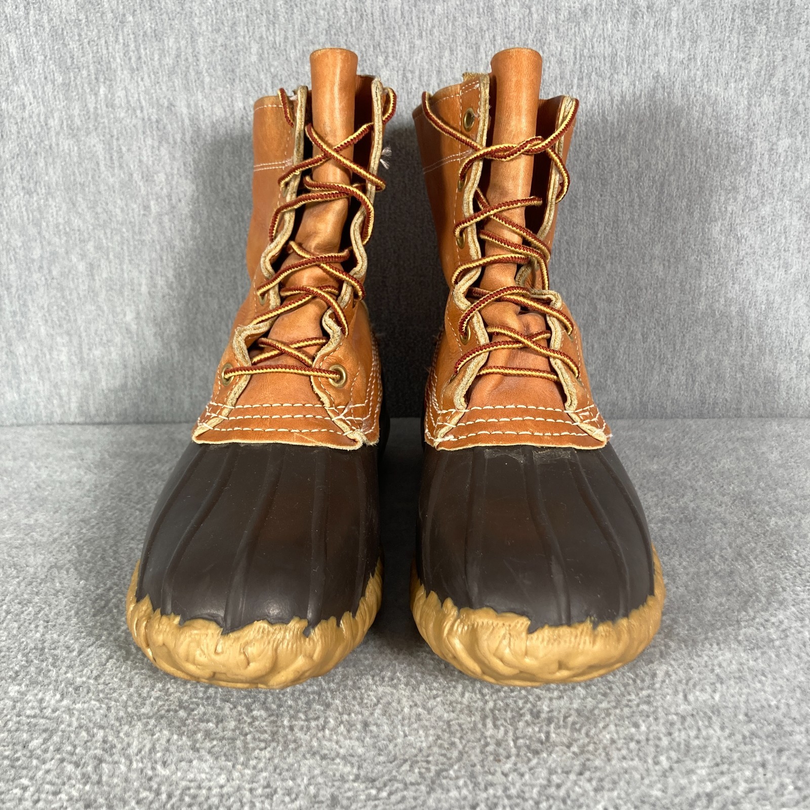 VTG LL BEAN Maine Hunting Shoe Boots Womens 6 N Tan Brown Bean Boots Waterproof