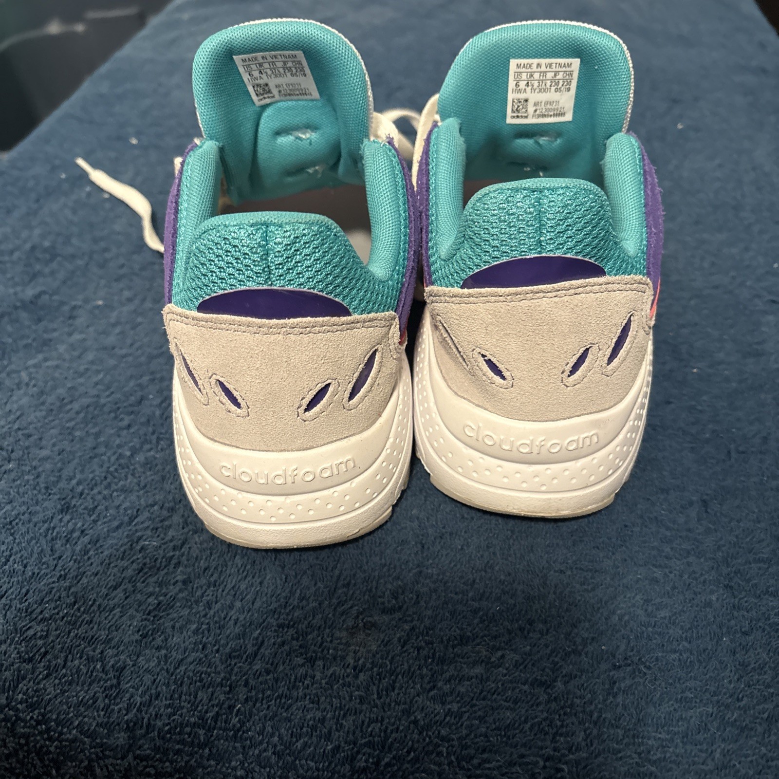 Adidas Crazychaos Cloudfoam Casual Sneakers Women’s Shoe Size 6 (1Y3001)