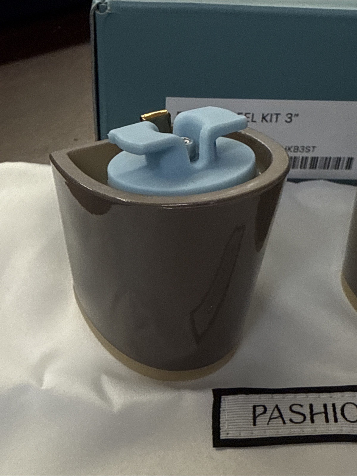 PASHION FOOTWEAR Block Heel Kit 3” Storm Size 9 – 11 $40 MSRP