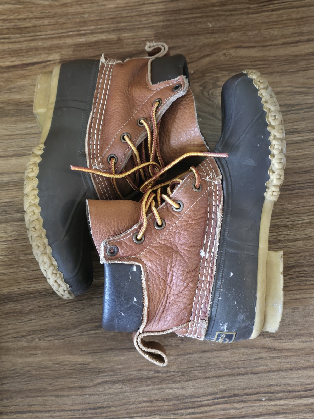 Vintage LL Bean Duck Boots Women’s Size 6M Bean Boot Maine USA BM