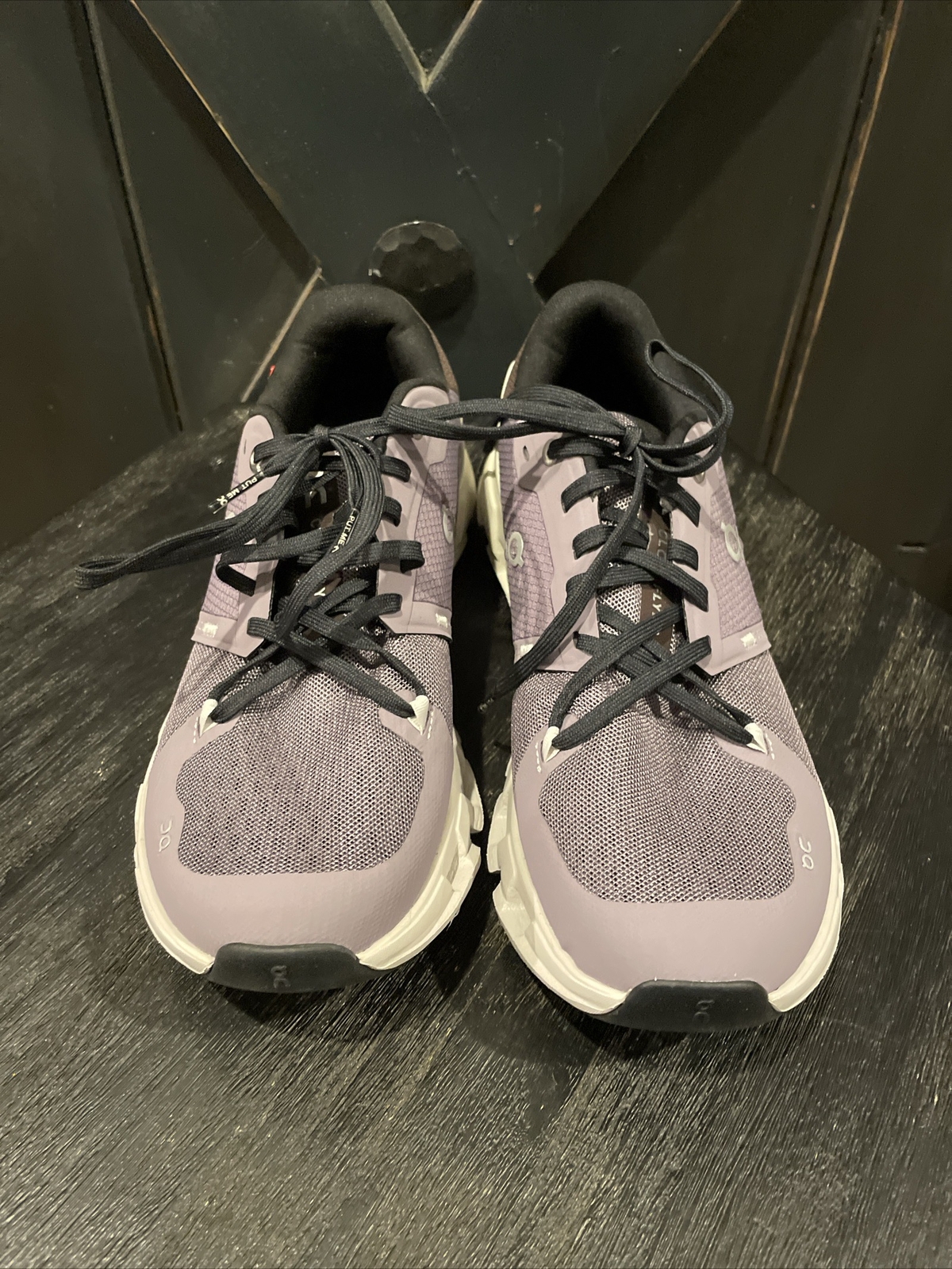 On Cloud Cloudflyer 4 WOMEN’s Running Sneaker in Shark/Pearl Size 9.5 NIB