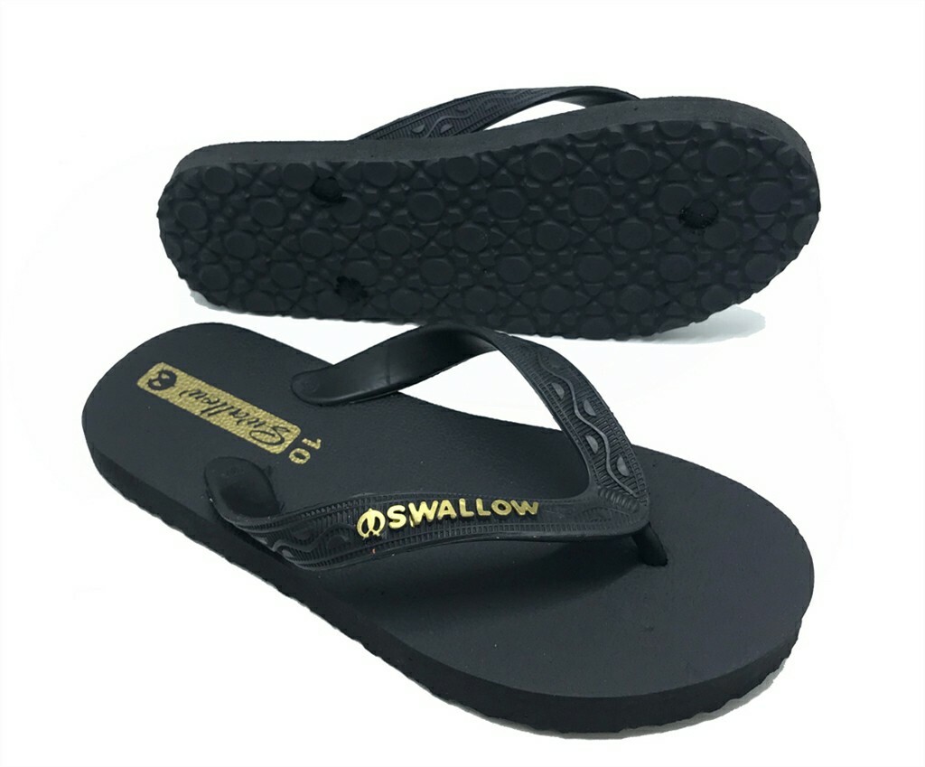Swallow™(Gold ) Recycled Natural Rubber Thong Flip Flops Sandals ♻️🌏Unisex Surf